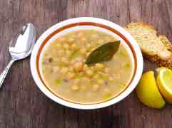 Greek Chickpea soup recipe (Revithia)-2