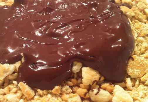 Walnut and biscuit Chocolate Truffles (Troufakia)-prep4